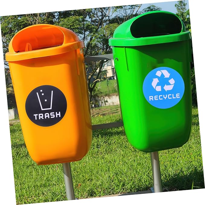 6pcs Decorative Waste Sorting Stickers - Image 6