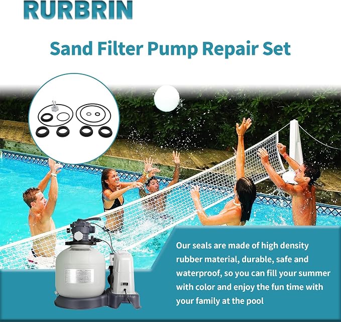 Sand Filter Pump Parts 25013 Repair Set Compatible - Image 3