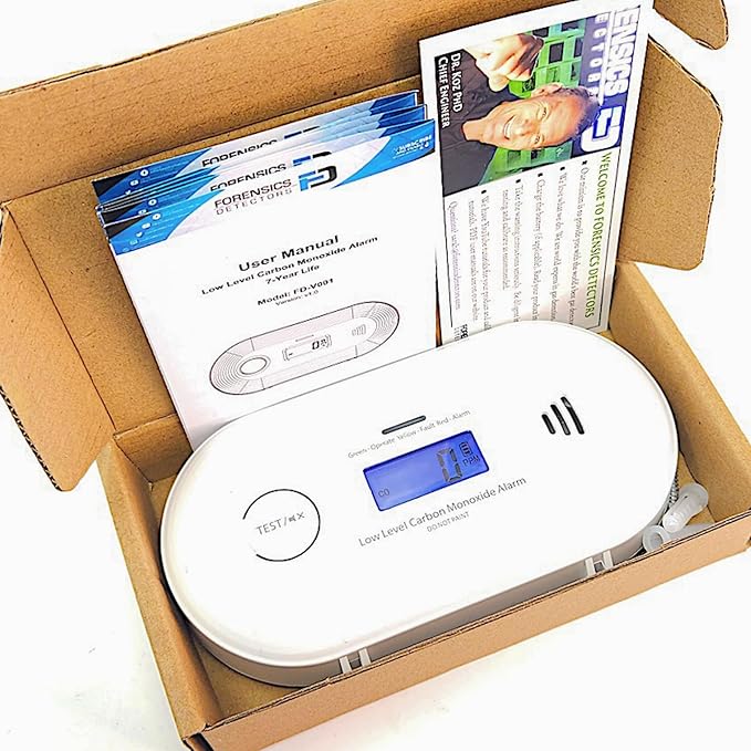 Fast Low Level CO Monitor by Forensics | Offices, Classrooms, Retail | > 10ppm - Image 6