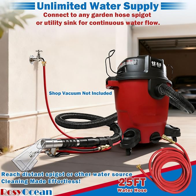 Universal Compatible with Any Brand Shop Vac Extractor Attachment with 2-1/2" & - Image 5