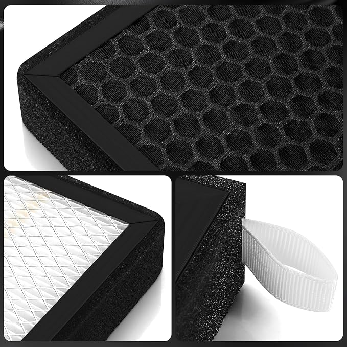 HEPA Cabin Air Filter with Activated Carbon Bean, Tested 99.95% Filtration - Image 8