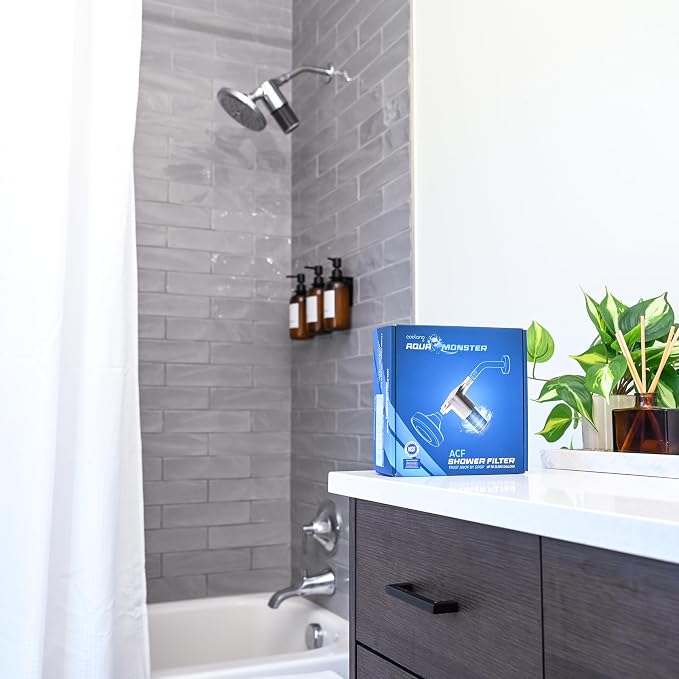 Aquamonster ACF Shower Filter | NSF Certified Chlorine Removal | 21, 000 Gallon - Image 9