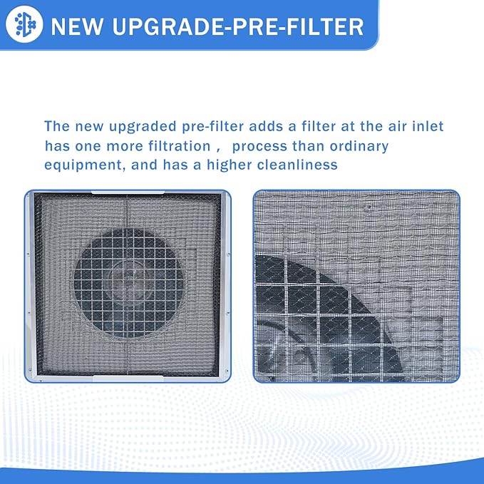 HEPA H14-Filter Laminar Flow Hood Updated FanFilter Unit（Include HEPA - Image 3