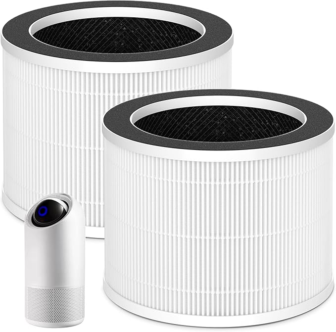 2 Pack Replacement Filter for Sterra Moon Air Purifier, 3-in-1 True HEPA-13 by FMDZFL