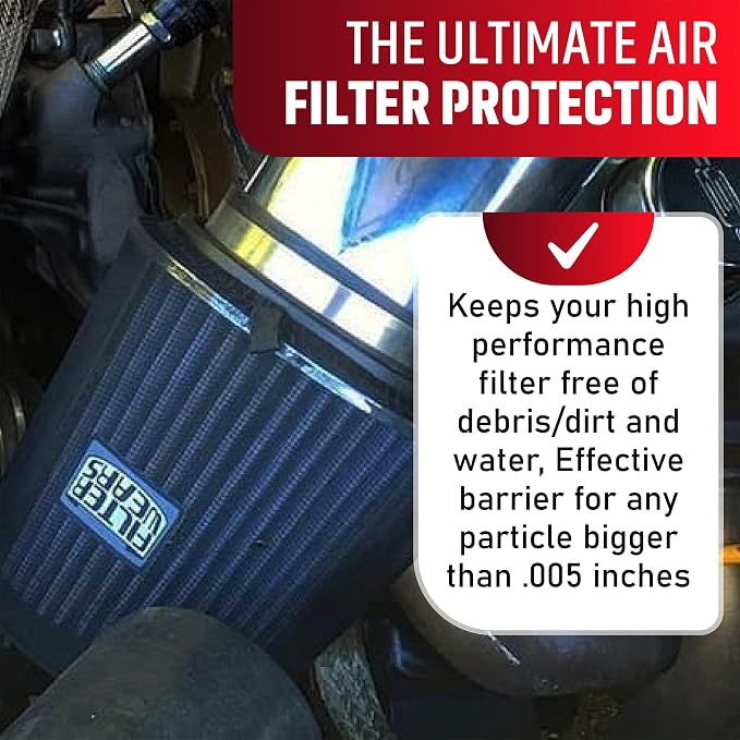 FILTERWEARS F154K Universal Water Repellent Cold Air Intake Pre-Filter - Image 8