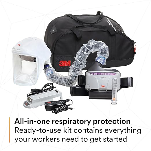 3M PAPR Respirator, Versaflo Powered Air Purifying Respirator Kit, TR-300N+ HKL - Image 4