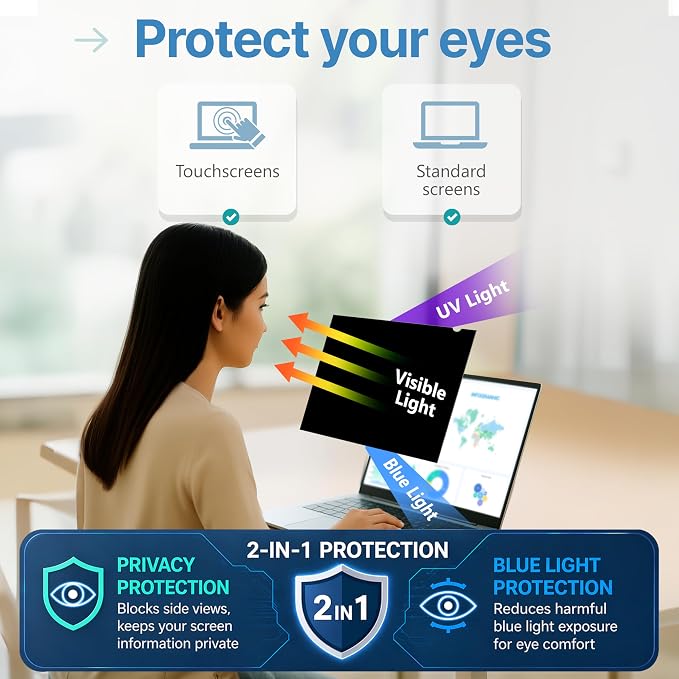 VINTEZ 14 Inch 16:9 Privacy Screen - Image 9