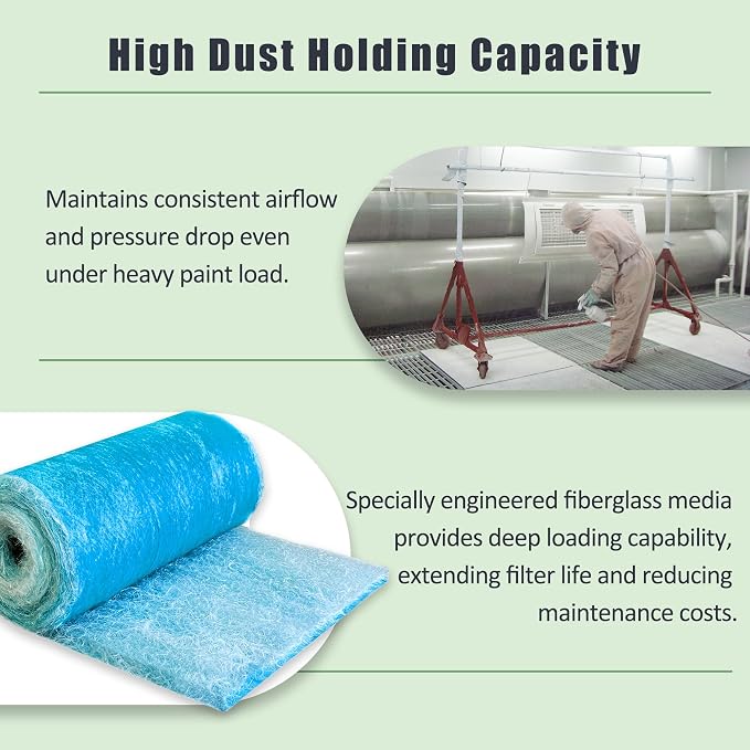 Fiberglass Paint Booth Filter Roll - Image 4
