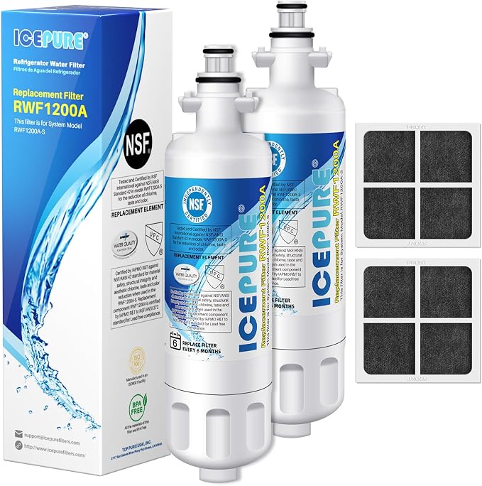ICEPURE 46-9690 Replacement for LG LT700P ADQ36006101, Kenmore Elite 46 9690 by ICEPURE