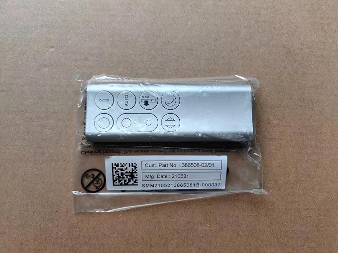 New Remote Control for Dyson Smart Air Purifying Tower Fan TP07 369803-01 TP7A - Image 2