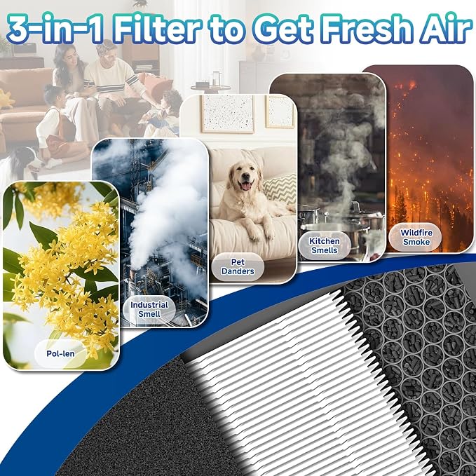 2 Pack KJ190L Replacement Filter Compatible - Image 3
