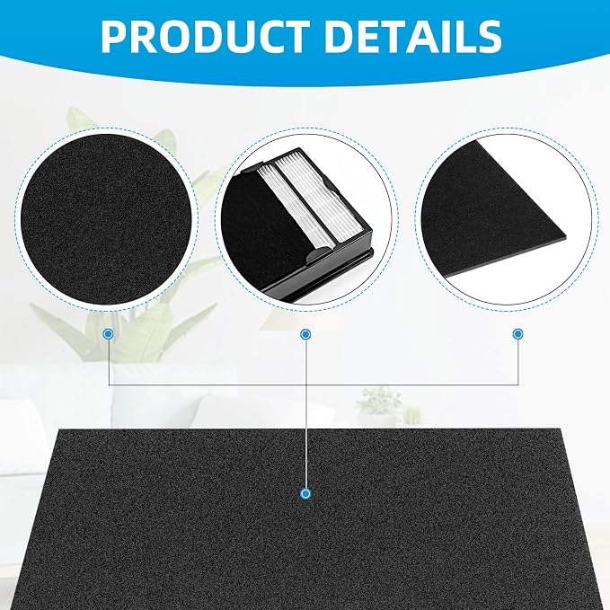 HAPF600 Filter Replacement for Holmes Air Purifier Filters B and C Model - Image 4