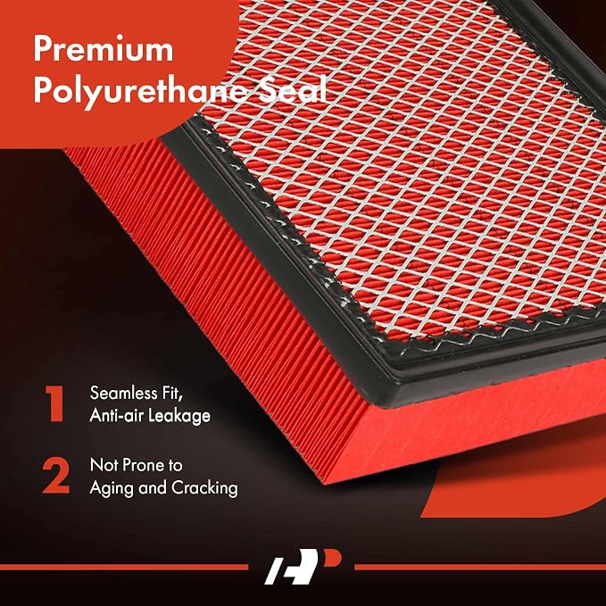 A-Premium High-performance, Pre-oiled Engine Air Filter Compatible - Image 6