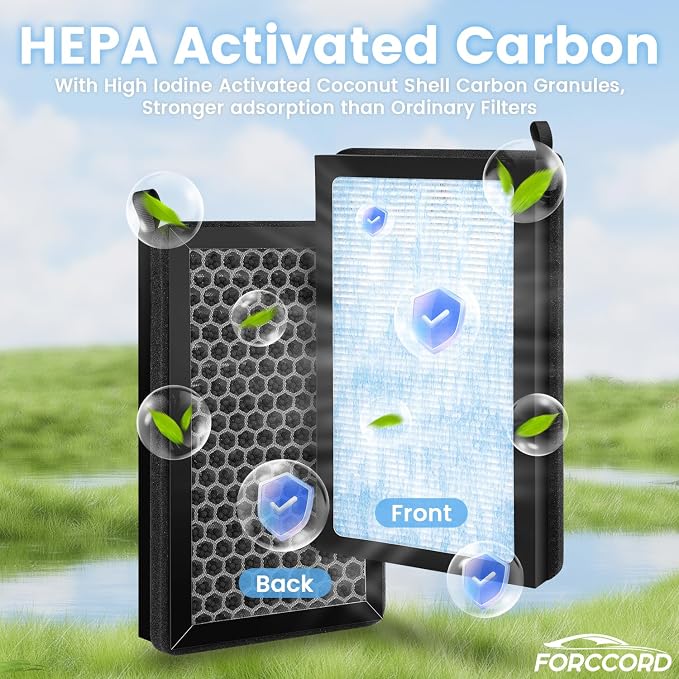 2-Pack HEPA Cabin Air Filter Fits - Image 5