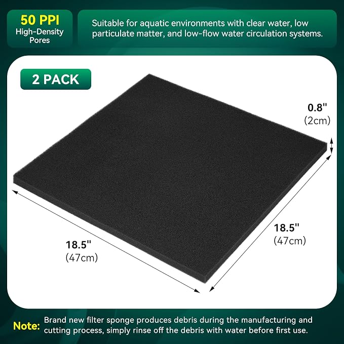 Borlech Aquarium Bio Filter Sponge Pad - Image 9