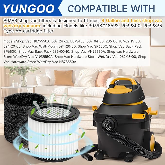 2 Pack 90398 Replacement Filter Compatible - Image 2