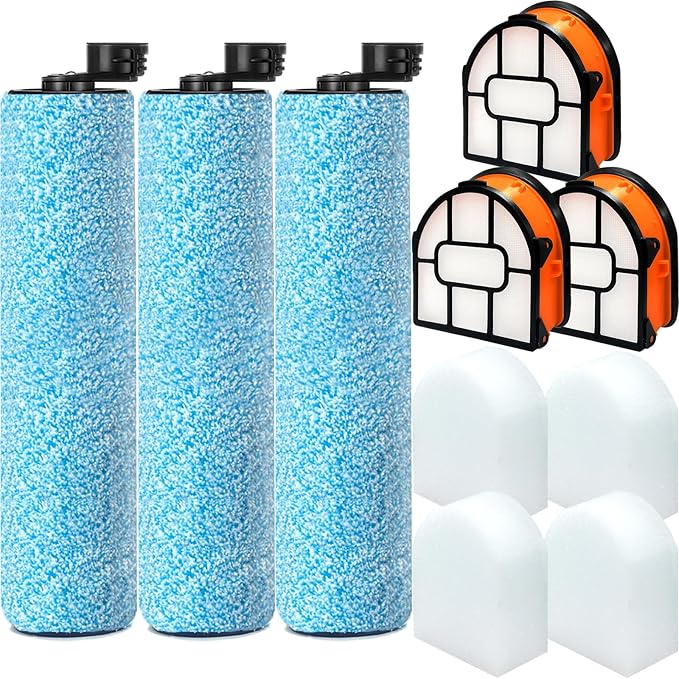 WD161 Roller and Filter for fit Shark HydroVac MessMaster Wet Dry WD161 WD261 by Eifrthe