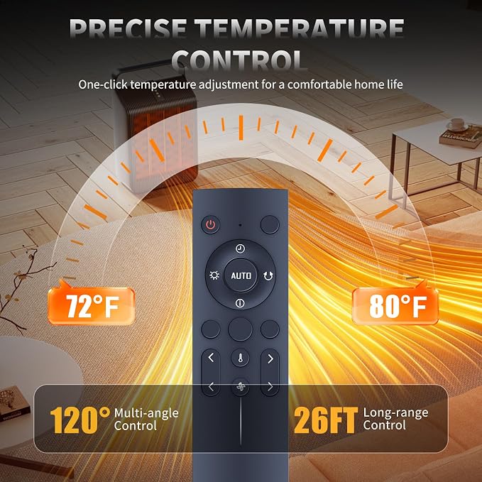 Replacement Remote Control for Shark Air Purifier Heater Fan, Compatible Models - Image 5