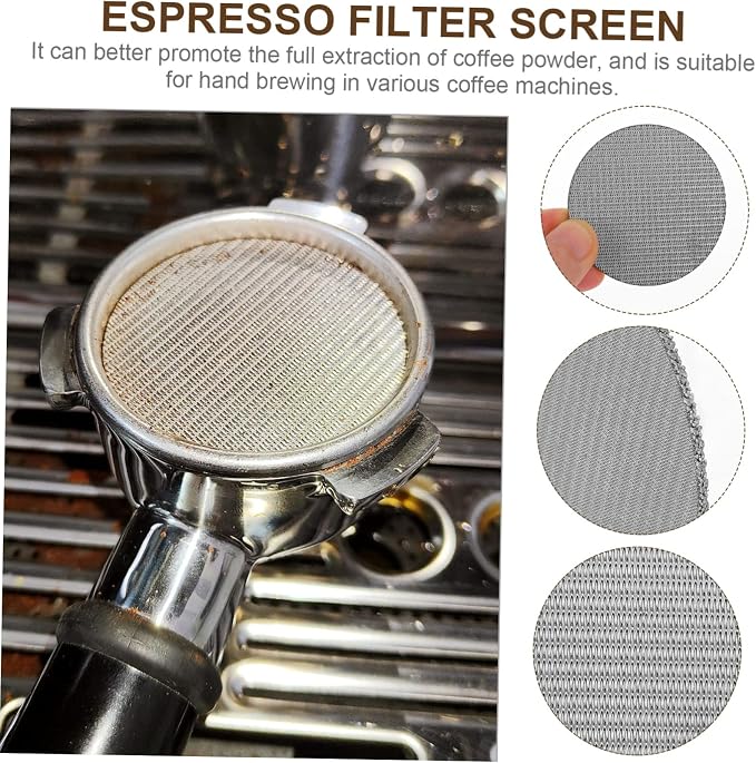 Lurrose Stainless Steel Espresso Puck Screen - Image 8