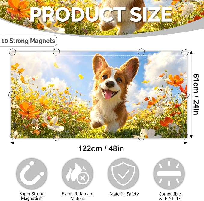 2 Pack Fluorescent Light Covers - Image 3