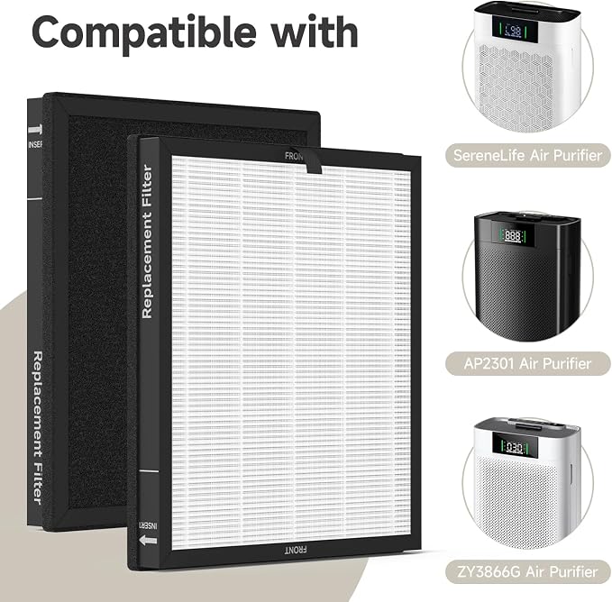 True HEPA Replacement Filter Compatible - Image 2