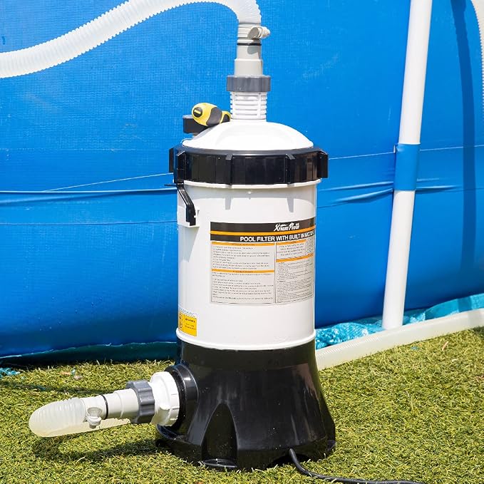 XtremepowerUS Pool Cartridge Filter System w/Built-in Pump by XtremepowerUS