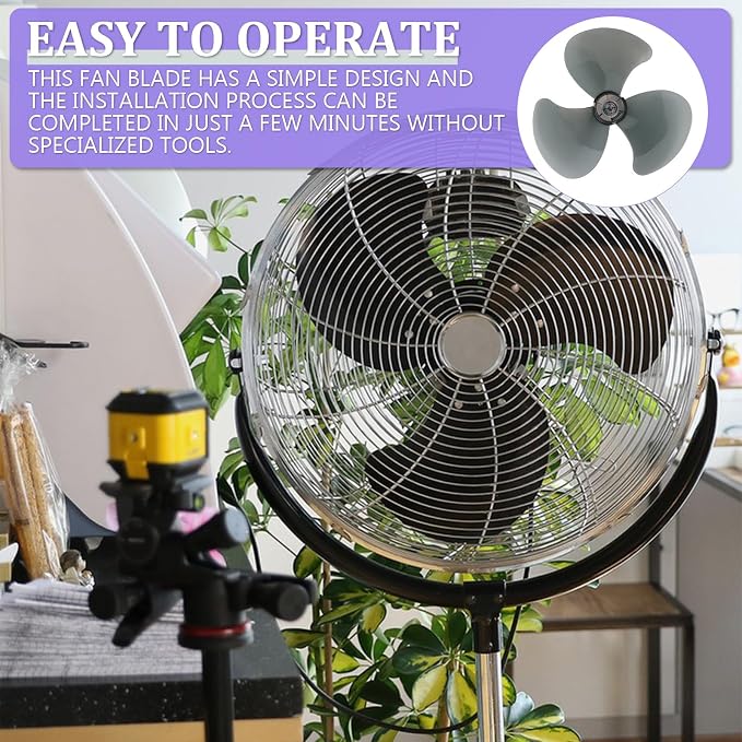 16 Inch Plastic Fan Blades Universal Household Standing Fans and Table Fans - Image 5