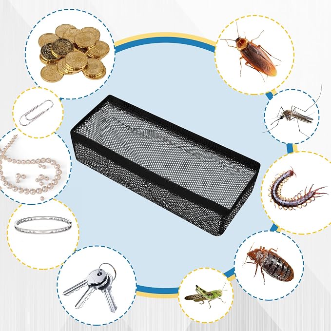 Zonon 12 Pcs 2 x 12 Inch Floor Register Trap Cover Vent Screen - Image 5