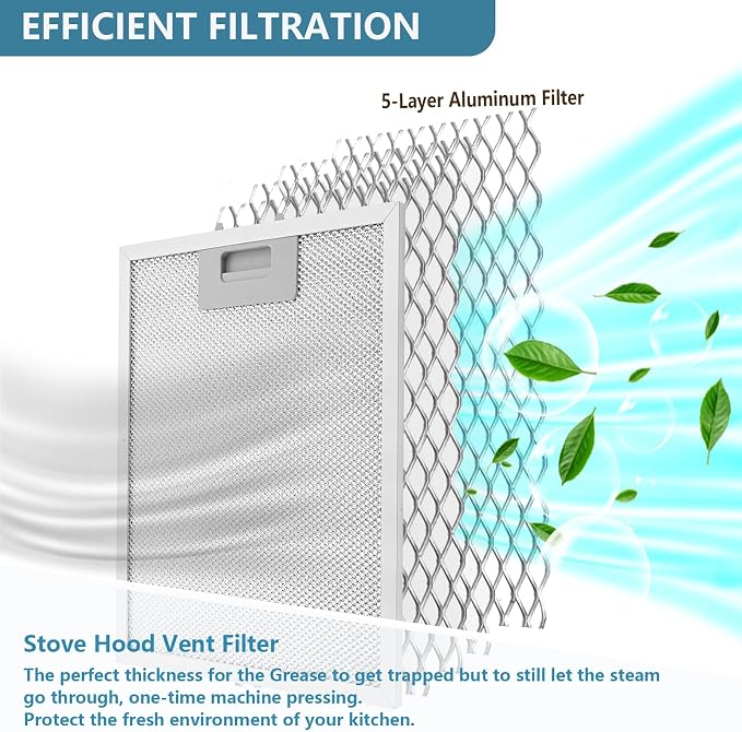 BPPFA30 Range Hood Filter 11.81" x 16.25" Replacement - Image 5