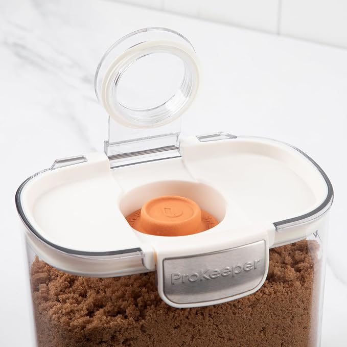 ProKeeper+ Airtight Food Storage Container Set – Clear Plastic Flour and Sugar - Image 5