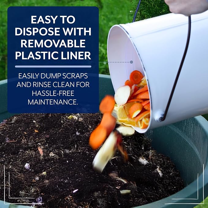 AuldHome Design Kitchen Compost Bin - Image 6