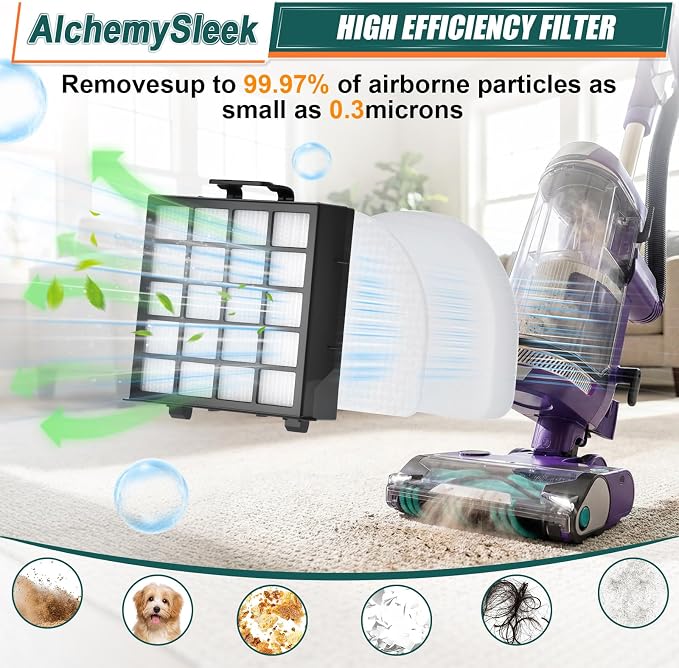 AZ4000 Replacement Filter for Shark AZ4000 AZ4002 AZ4000C AZ4002W Power Detect - Image 5