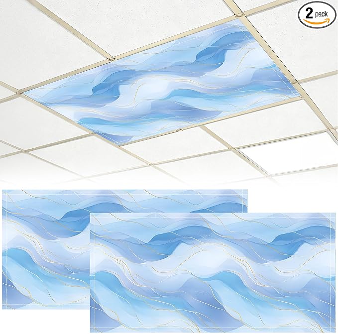 2 Pack Fluorescent Light Covers by BVBOX