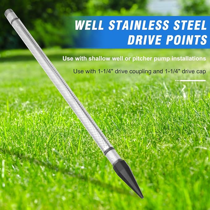 Well Point 1-1/4, Sand Points Well, 1-1/4 Drive Point Well, Well Stainless - Image 4