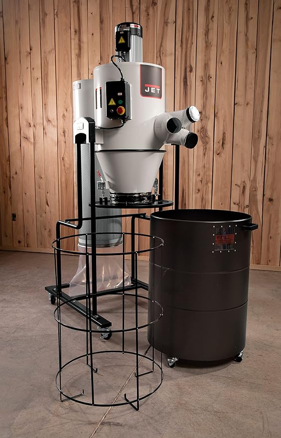 JET Cyclone Dust Collector, 2-Micron Filter, 3 HP, 230V 1Ph - Image 8
