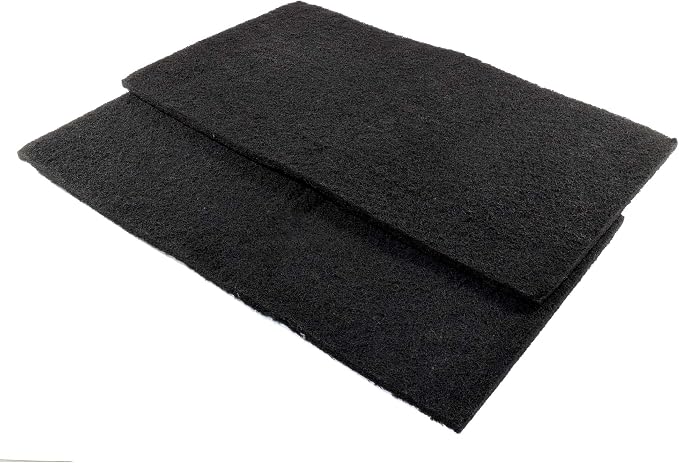 HQRP 2-Pack Activated Carbon Filter 18x10 by HQRP