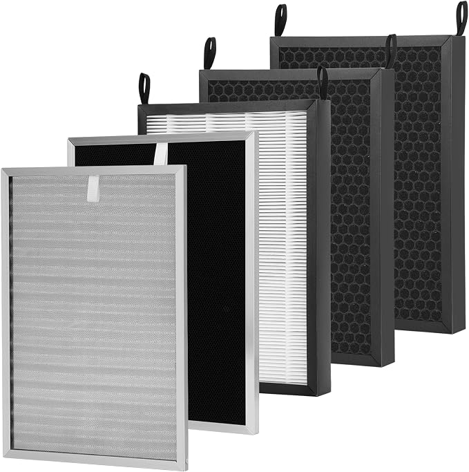5 Pack Replacement Filter Set Compatible by Unknown