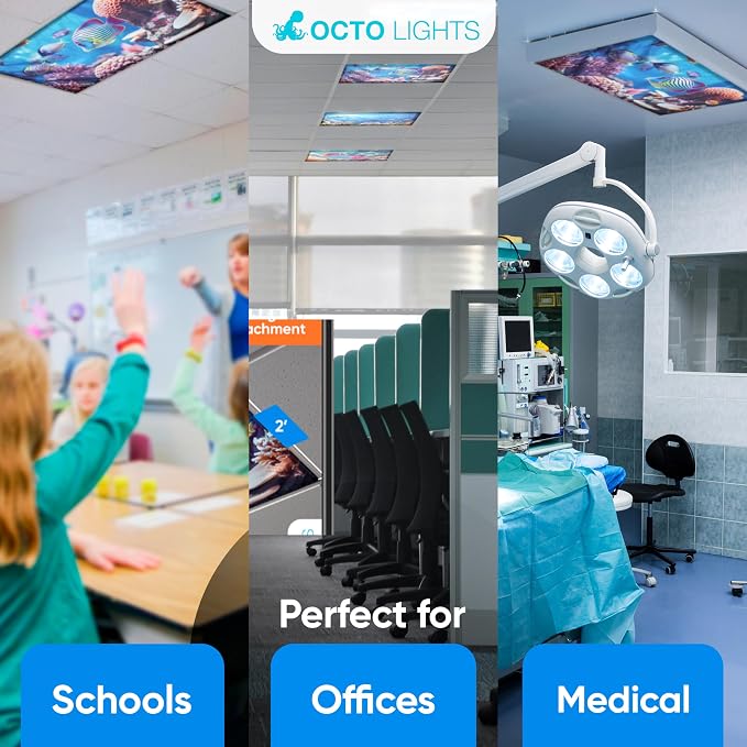 Light Covers for Ceiling Lights Classroom - Image 9