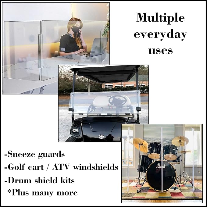 DistinctAndUnique Clear PVC Hinge Piano Style - Image 2