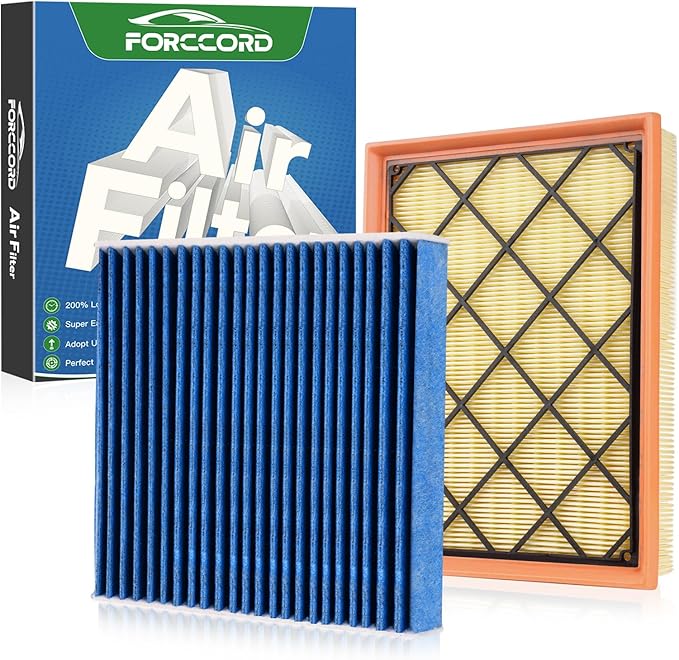 Cabin & Engine Air Filter Fits for Escape 2020-2026 1.5L/2.0L; Bronco Sport by Forccord