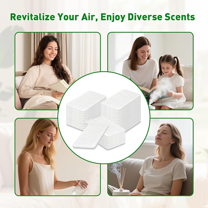 60-Pack Humidifier Aroma Pad Compatible - Image 5