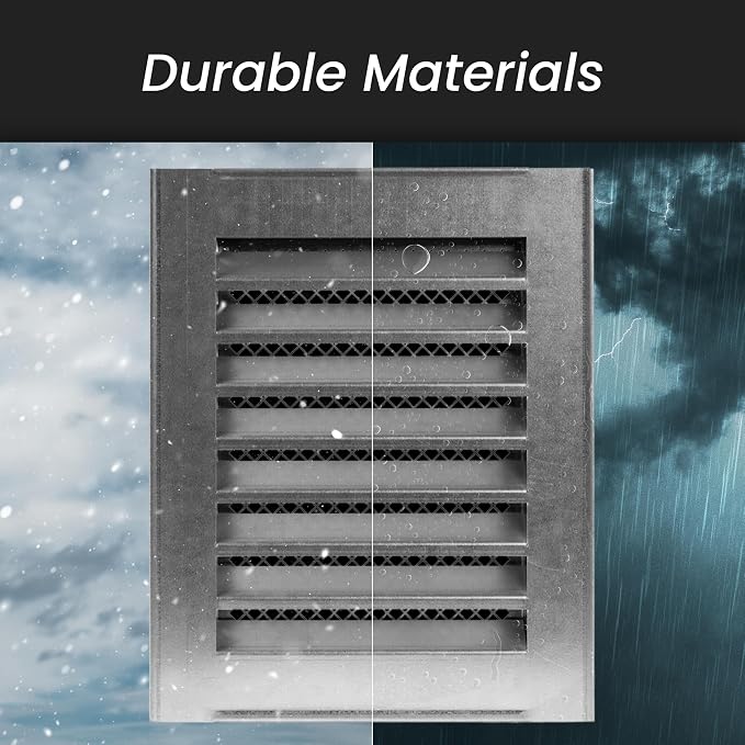 Repa Market 12" x 12" Inch Galvanized Steel Soffit Air Vent Cover - Image 4