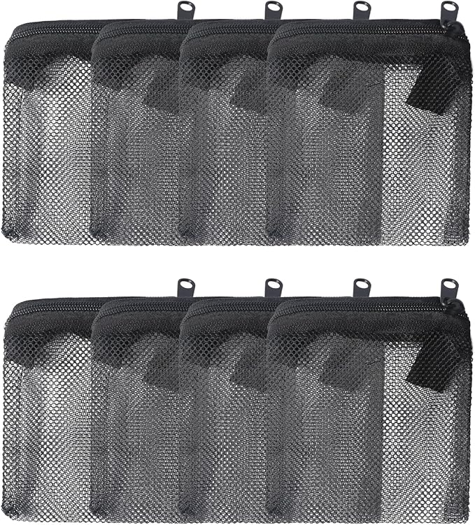 Pawfly 8 Pack Aquarium Filter Media Bags, Fish Tank Fine Mesh Bag by Pawfly