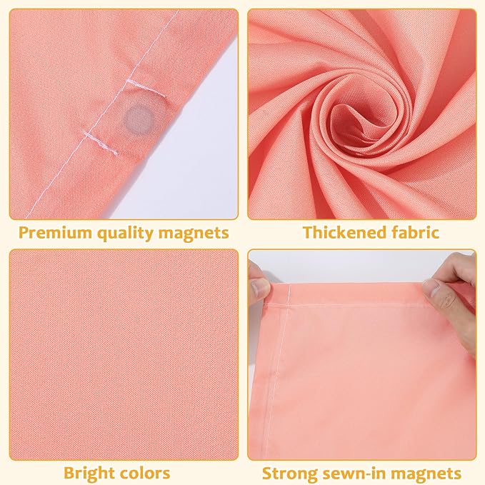 QOUBAI 6PCS Fluorescent Light Covers, 4x2 Feet Magnetic Light Cover Fluorescent - Image 3
