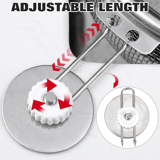 Hemoton Triangle Corner Sink Strainer Basket 8.46X6.10X2.95In Kitchen Drain - Image 5