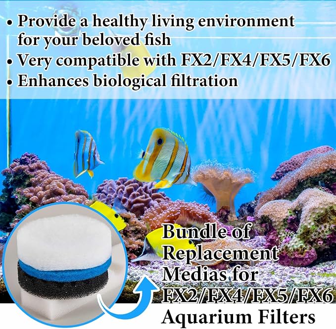 34 Pcs Aquarium Media Replacement Kit Compatible - Image 5