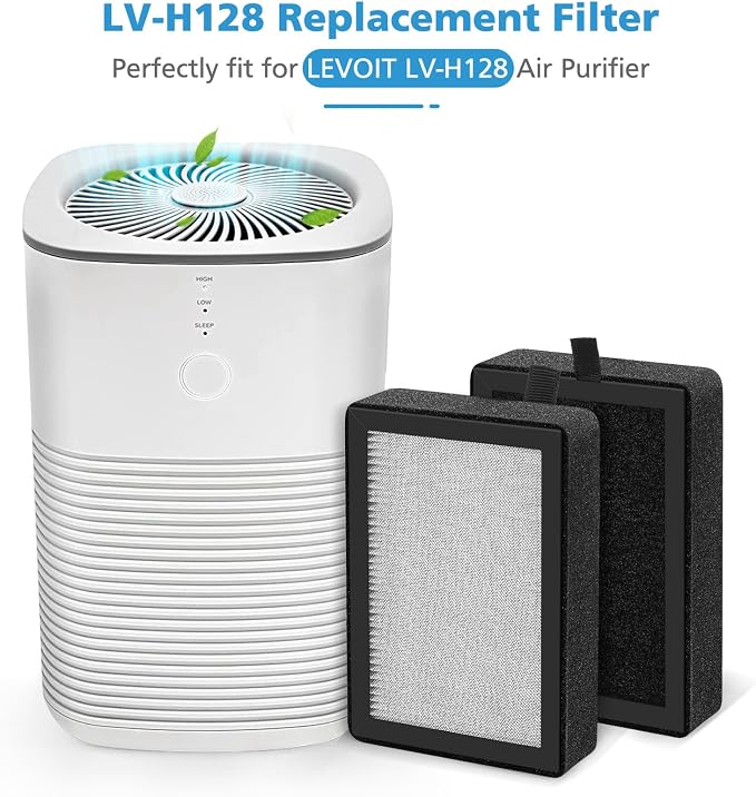 6 Pack LV-H128 Replacement Filter Compatible - Image 2