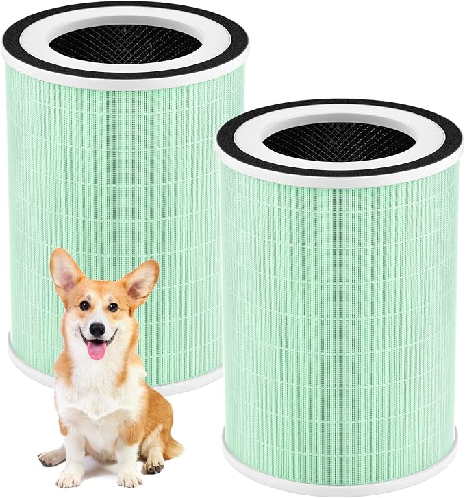 2 Pack KILO Pet Filter, Compatible by WILERDA