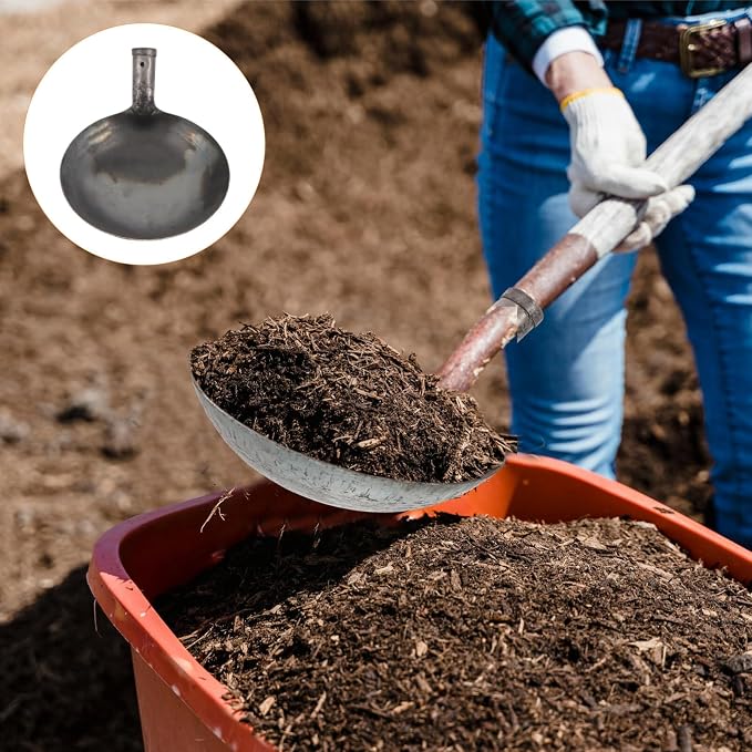 SUPVOX Drain Metal Dung Scoop Edging Shovel Large Spoon - Image 2