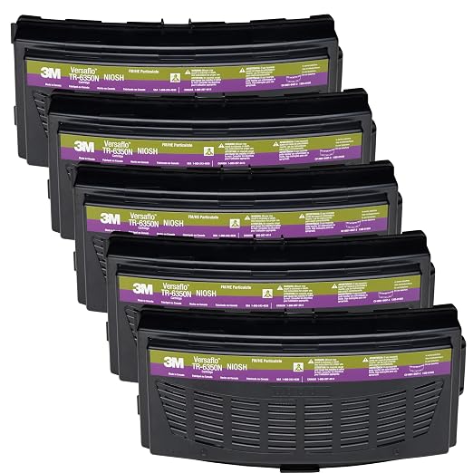 3M Versaflo Formaldehyde/HEPA Cartridge TR-6350N, NIOSH Approved, by 3MIndustrial